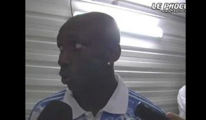 Mbia : "Pas de problème derrière !"