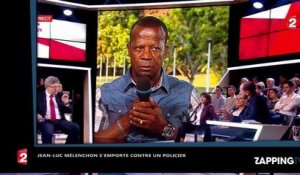 Affaire Théo : Jean-Luc Mélenchon s'emporte contre un policier (vidéo)