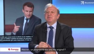 Macron : un programme éco de 'centre mou' ?