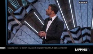 Oscars 2017 : Le tweet hilarant de Jimmy Kimmel à Donald Trump (Vidéo)