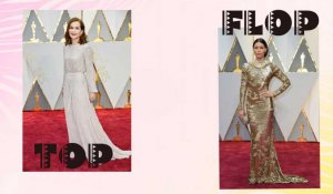 Oscars 2017 : Les tops et les flops du tapis rouge