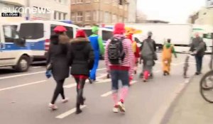 Un carnaval allemand très politique