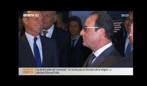 Quand François Hollande fait des blagues - ZAPPING ACTU DU 09/09/2015