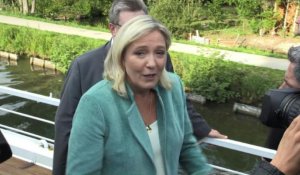 Régionales: Marine Le Pen lance sa campagne à Amiens