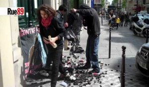 Notre-Dame-des-Landes : dépôt de grenades et cartouches de lacrymos devant le siège du fabriquant à Paris