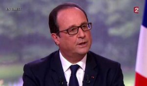 Le lapsus de François Hollande alors qu'il évoque Nicolas Sarkozy et sa mise en examen