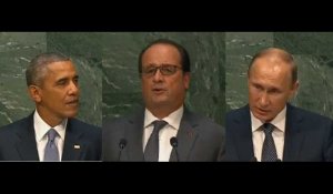 Cinq messages à retenir des discours d'Obama, Poutine et Hollande à l'ONU
