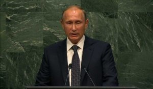ONU: Poutine réaffirme son soutien au régime d'Assad
