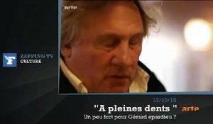Zapping TV : Gérard Depardieu étourdi par le whisky écossais ?