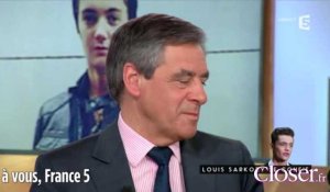 C à vous - François Fillon réagit à l'interview de Louis Sarkozy.mp4