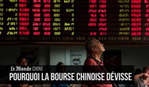 Chine : pourquoi la bourse dévisse