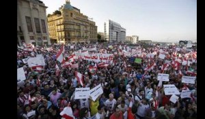 Immense manifestation de défiance envers les politiques au Liban