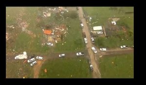 Une tempête ravage un village du Texas