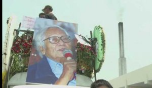 Dernier hommage à Win Tin, héros de la démocratie birmane