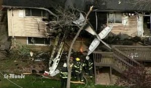 Etats-Unis : un petit avion s'écrase sur une maison