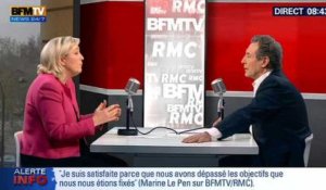 Marine Le Pen : « Le Front national peut arriver en tête aux élections européennes »