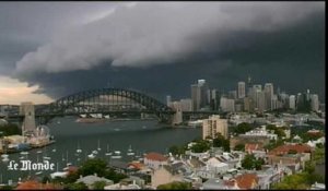 Timelapse d'une tempête sur Sydney
