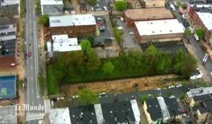 Un glissement de terrain engloutit une rue de Baltimore