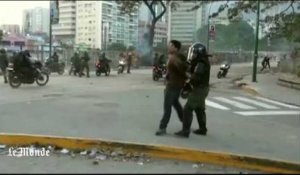 Violents affontements à Caracas