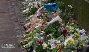 A Copenhague, les Danois déposent des fleurs devant la synagogue visée