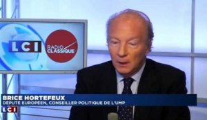 Hortefeux : la victoire de l'UMP est dûe "à l'engagement personnel de Nicolas Sarkozy"