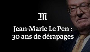 Jean-Marie Le Pen : 30 ans de dérapages en vidéo