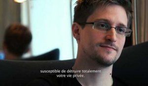 Snowden : "Je me suis souvenu de ce qu'était Internet avant qu'il ne soit sur écoute"
