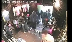 Agression d'un vendeur d'Unküt par Rohff, les images des caméras de surveillance
