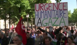 Nouvelle manifestation parisienne contre l'offensive israélienne