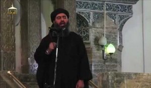 Première apparition du "calife" Al-Baghdadi