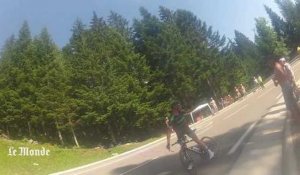 Tour de France : le cycliste Voeckler s'emporte contre un spectateur 