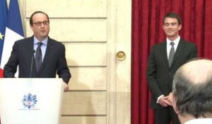 Hollande à Valls : "on peut réussir dans être président de la République"