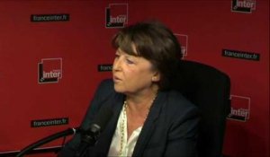 Martine Aubry : « Je ne souhaite pas être un recours »