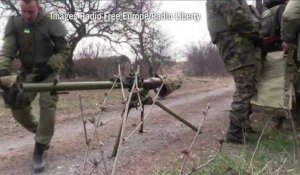 Ukraine : images d'un bataillon loyaliste au combat
