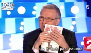 On n'est pas couché - Michel Drucker traite un journaliste de "gros con" - Samedi 10 octobre 2015