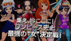 One Piece : Super Grand Battle : X ! - Trailer de Gameplay : Nami, Tashigi, Robin & Boa