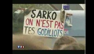 Les vœux des enseignants à Sarkozy