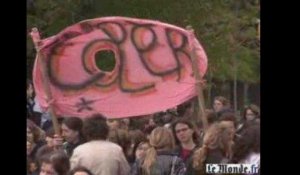 Manifestation des lycéens le 1er avril 2008 à Paris