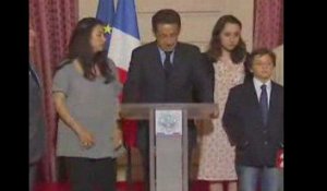 Nicolas Sarkozy salue la libération d'Ingrid Bétantcourt