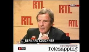 Télézapping : Les états d'âme de Bernard Kouchner