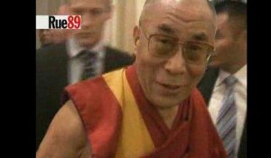 Le dalaï lama à Paris