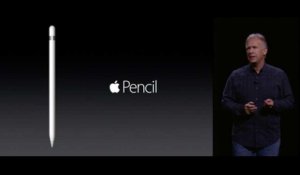 L'Apple Pencil et le tout nouveau clavier de l'iPad Pro