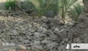 Des images du tremblement de terre en Iran