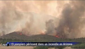 Dix-neuf pompiers meurent dans un incendie en Arizona