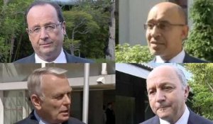 Hollande, Ayrault, Fabius et Désir réagissent à la disparition de Pierre Mauroy