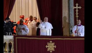 La premiere Bénédiction du pape François