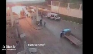 Les images impressionnantes de l'attentat survenu à la frontière turque