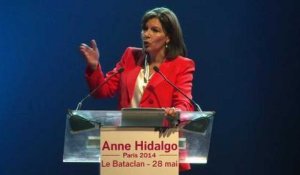 Municipales : premier meeting de campagne pour Anne Hidalgo