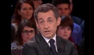 Nicolas Sarkozy face aux sondages défavorables