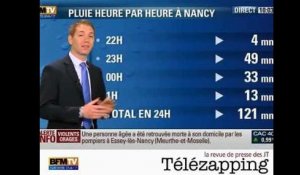 Télézapping : La pluie à Nancy, et partout ailleurs